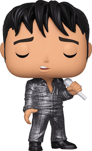 Funko Pop! - Elvis Presley 68 Comeback (Diamond Edition) #188-2