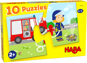 Afbeelding van het spel 10 Puzzels - Hulpvoertuigen
