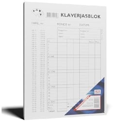 Klaverjas Scoreblok (100 vellen)