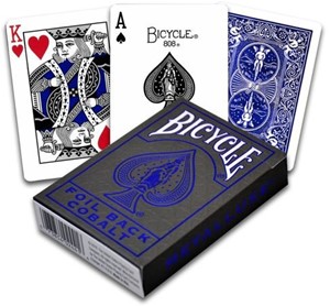 Afbeelding van het spelletje Bicycle Pokerkaarten - Metallux Blue