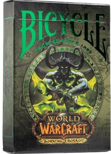 Afbeelding van het spelletje Bicycle Pokerkaarten - World of Warcraft Burning Crusade