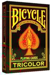 Bicycle Pokerkaarten - Tricolor