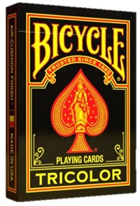 Afbeelding van het spelletje Bicycle Pokerkaarten - Tricolor