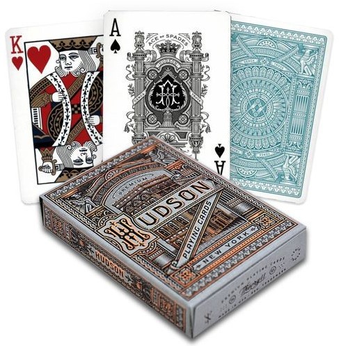 Bicycle Pokerkaarten - Hudson (doos beschadigd)