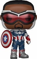 Funko Pop! - The Falcon and the Winter Soldier Captain America #814-2