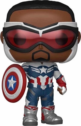 Funko Pop! - The Falcon and the Winter Soldier Captain America #814-2