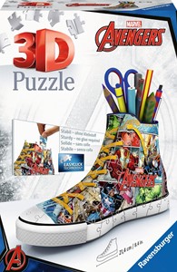 Afbeelding van het spel 3D Puzzel - Sneaker Marvel Avengers (108 stukjes)