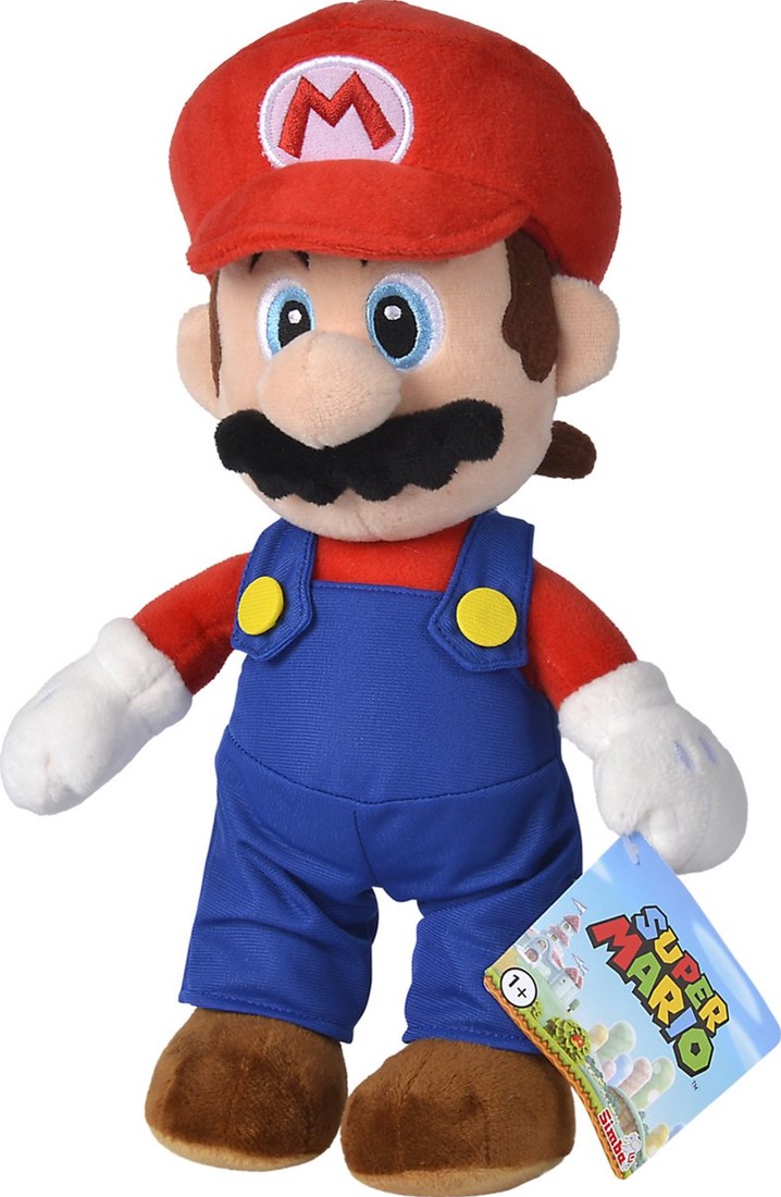 Snikken Aanleg ik klaag Super Mario - Mario Knuffel (30 cm) - kopen bij Spellenrijk.nl