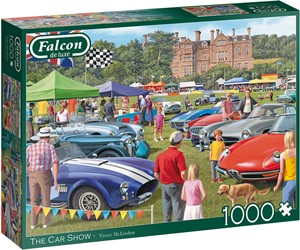 Afbeelding van het spel Falcon - The Car Show Puzzel (1000 stukjes)