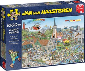 Afbeelding van het spel Jan van Haasteren - Rondje Texel (1000 stukjes)