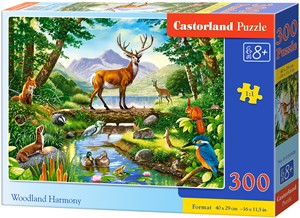 Afbeelding van het spel Woodland Harmony Puzzel (300 stukjes)