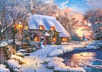 Winter Cottage Puzzel (500 stukjes)-2