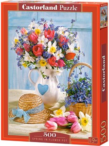 Afbeelding van het spel Spring in Flower Pot Puzzel (500 stukjes)