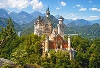View of the Neuschwanstein Castle, Germany Puzzel (500 stukjes)-2