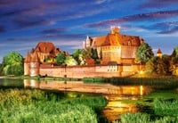 Malbork Castle, Poland Puzzel (1000 stukjes)-2