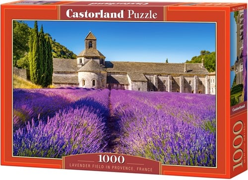 Lavender Field in Provence, France Puzzel (1000 stukjes)