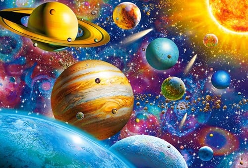 Solar System Odyssey Puzzel (1000 stukjes)-2