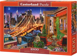 Afbeelding van het spel Brooklyn Bridge Lights Puzzel (1000 stukjes)