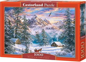 Afbeelding van het spel Mountain Christmas Puzzel (1000 stukjes)