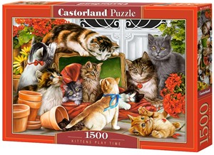 Afbeelding van het spel Kittens Play Time Puzzel (1500 stukjes)