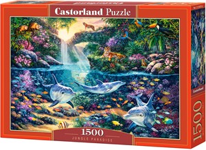 Afbeelding van het spel Jungle Paradise Puzzel (1500 stukjes)