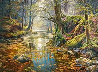 Reminiscence of the Autumn Forest Puzzel (2000 stukjes)-2