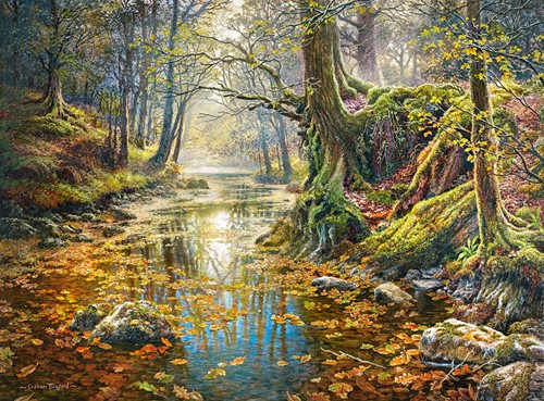Reminiscence of the Autumn Forest Puzzel (2000 stukjes)-2