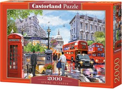 Spring in London Puzzel (2000 stukjes)