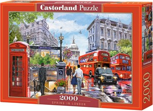 Thumbnail van een extra afbeelding van het spel Spring in London Puzzel (2000 stukjes)