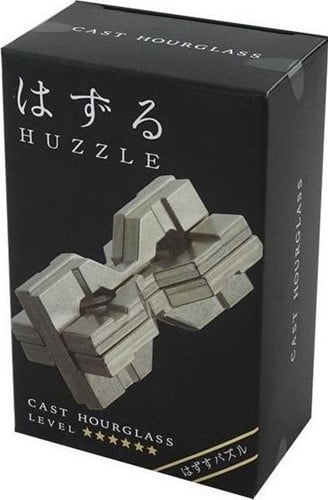 Huzzle Cast Puzzle - Hourglass (level 6)