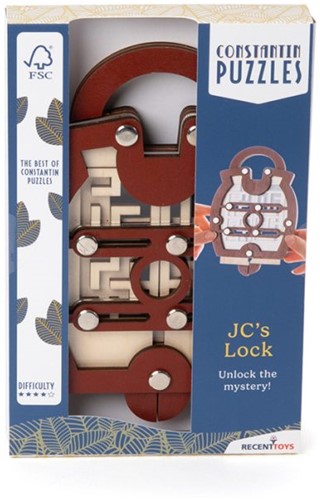 JC’s Lock Constantin Brainpuzzel