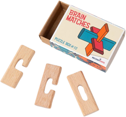 Recent Toys - Brain Matches Puzzle Box 12