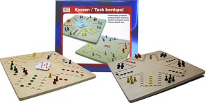 HOT Keezen Bordspel 4 6 Personen Hout