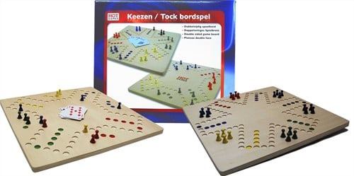 HOT - Keezen Bordspel 4-6 Personen Hout