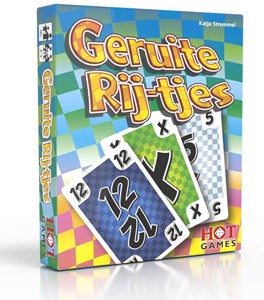 Afbeelding van het spelletje Geruite Rij-tjes - Kaartspel