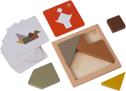 Tangram 4 Elements Fire