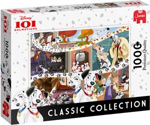 Afbeelding van het spelletje Disney Classic Collection - 101 Dalmatians Puzzel (1000 stukjes)