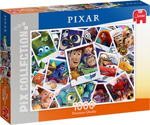 Afbeelding van het spelletje Disney Pix Collection - Pixar Puzzel (1000 stukjes)