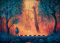 Inner Mystic - Woodland March Puzzel (1000 stukjes)-2
