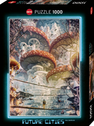 Future Cities - Shroomland Puzzel (1000 stukjes)