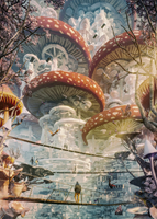 Future Cities - Shroomland Puzzel (1000 stukjes)-2