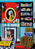 Room with Vermeer Puzzel (1000 stukjes)-2