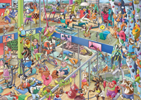 Triangle Box - Pet Gym Puzzel (1000 stukjes)-2