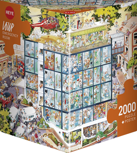 Triangle Box - Emergency Room Puzzel (2000 stukjes)