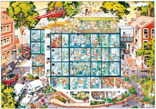 Triangle Box - Emergency Room Puzzel (2000 stukjes)-2