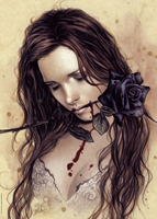 Forgotten - Dark Rose Puzzel (1000 stukjes)-2
