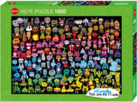 Pens are my Friend - Doodle Rainbow Puzzel (1000 stukjes)