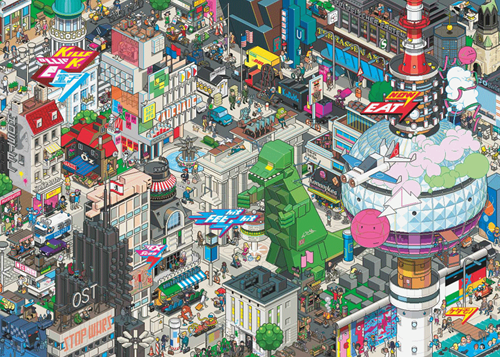 Pixorama - Berlin Quest Puzzel (1000 stukjes)-2