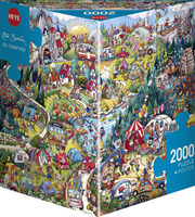 Triangle Box - Go Camping Puzzel (2000 stukjes)