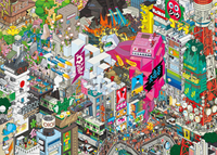 Pixorama - Tokyo Quest Puzzel (1000 stukjes)-2